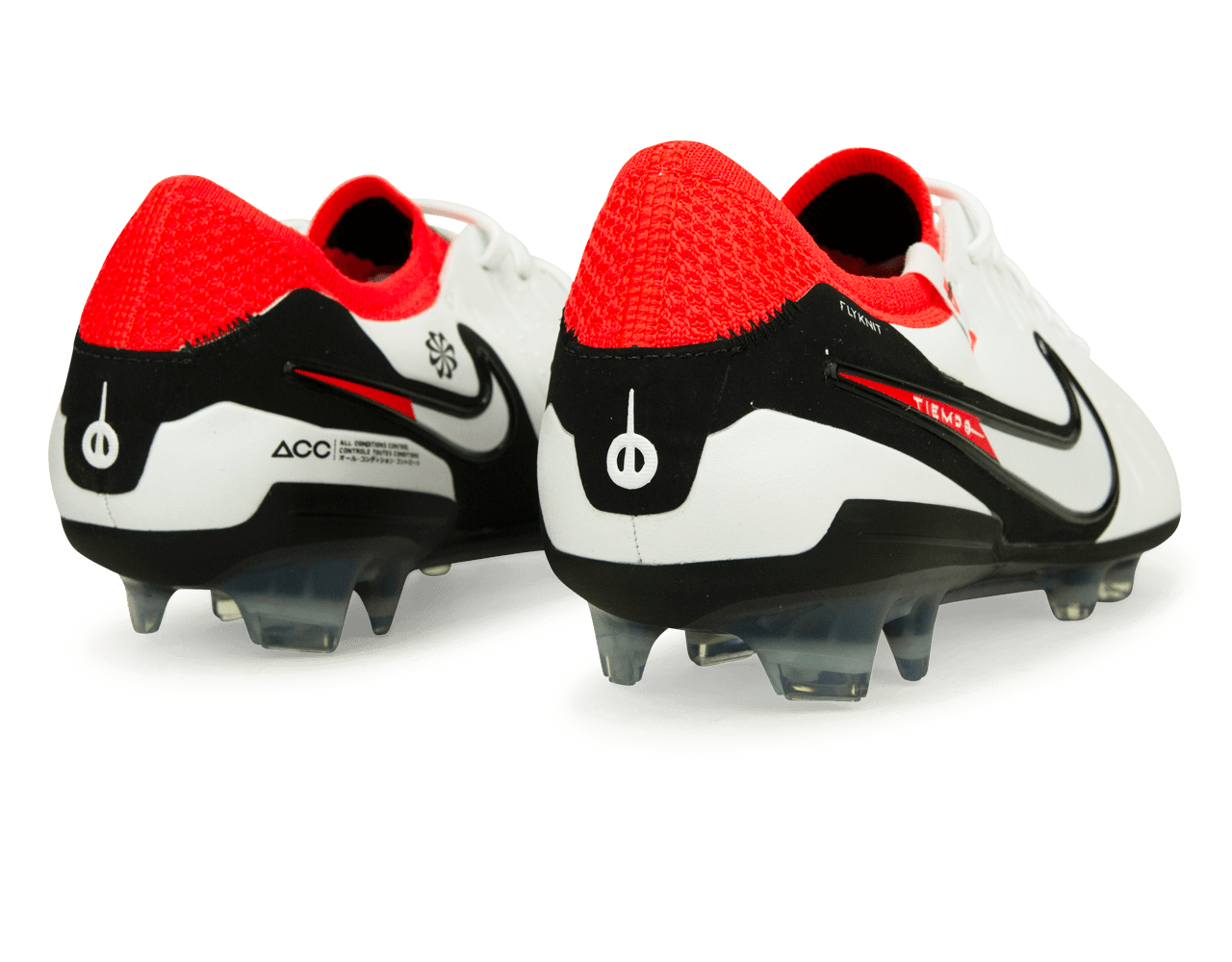 Nike Men's Tiempo Legend 10 Elite FG White/Red、mySite、noshort