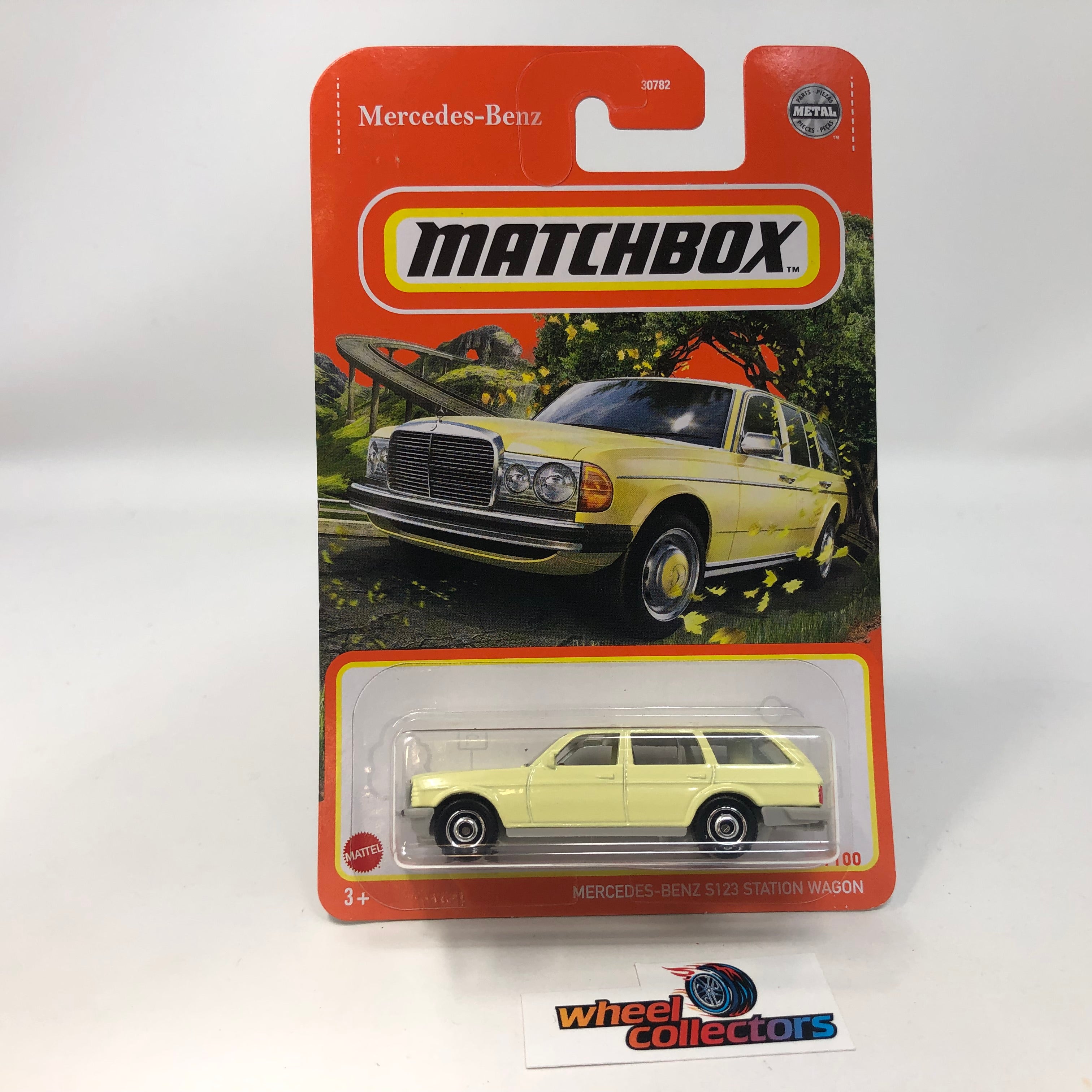 Mercedes-Benz S123 Station Wagon #53 * Yellow * Matchbox Basic Series、mySite、hgirdovlk
