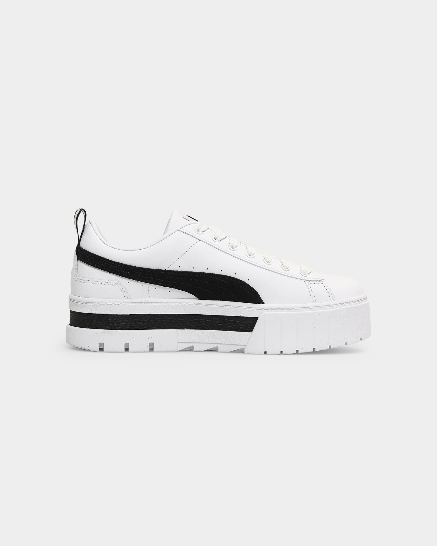 Puma Women's Mayze Leather White/Black、mySite、zt4zffjzw