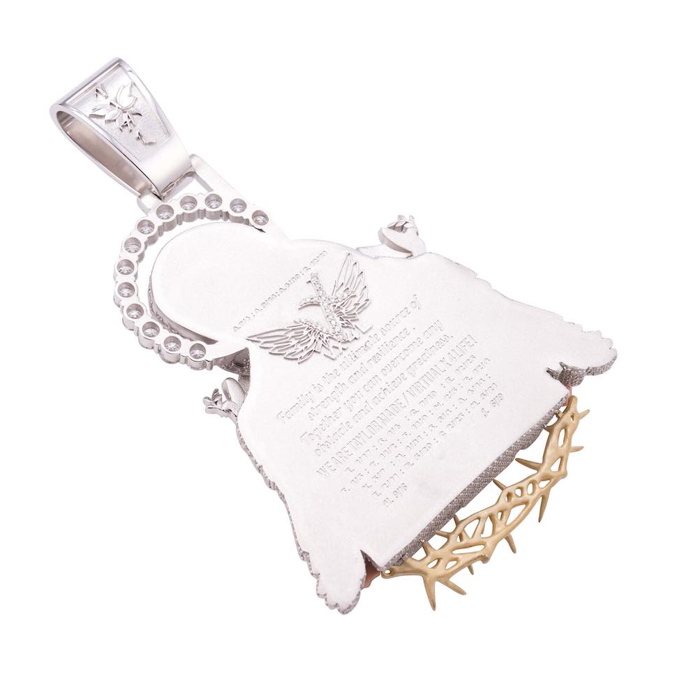 Custom Hail Mary Pendant 14K Gold、mySite、hinf8tx79