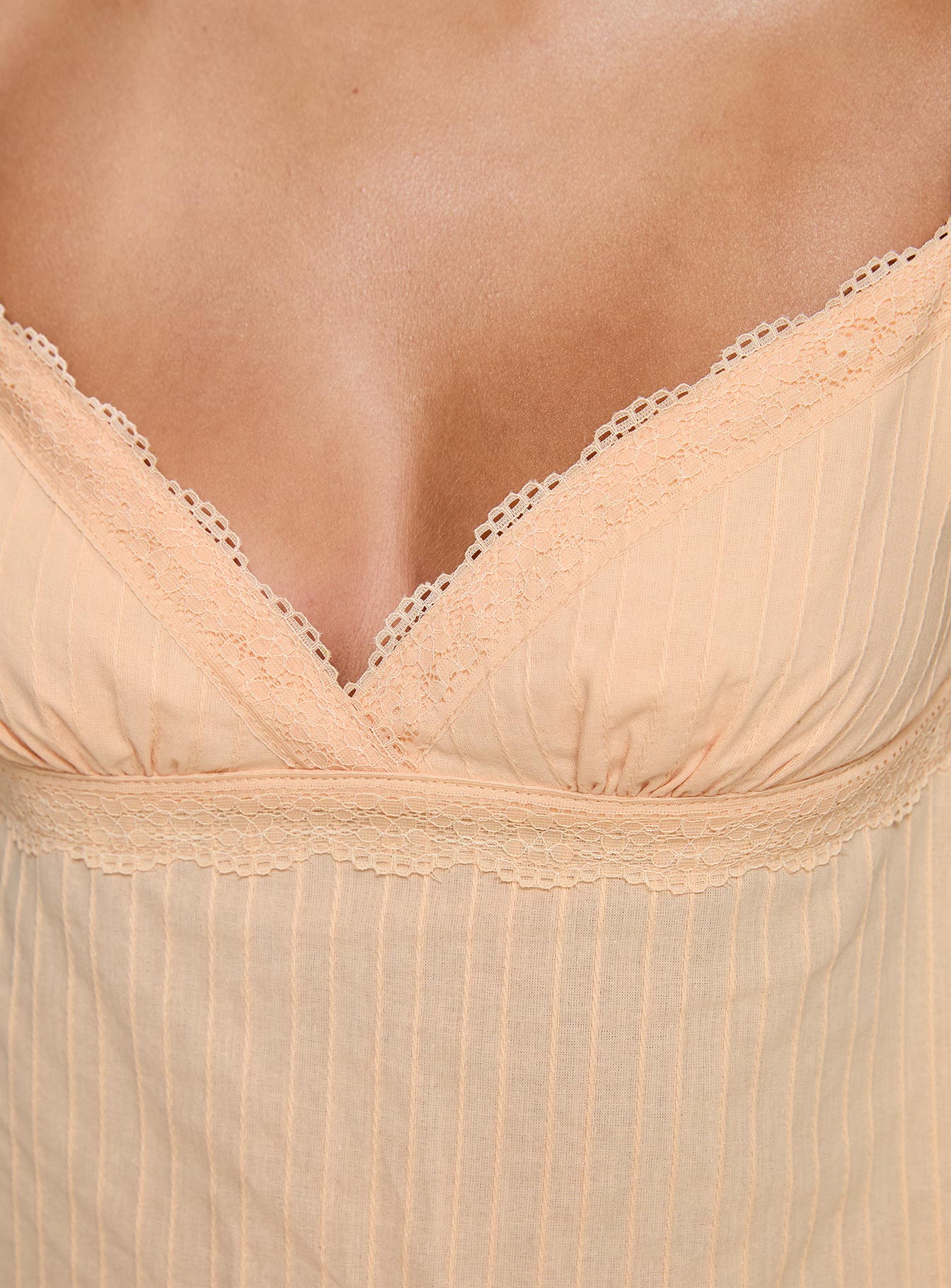 Lunya Cap Sleeve Top Beige、mySite、solidvoid