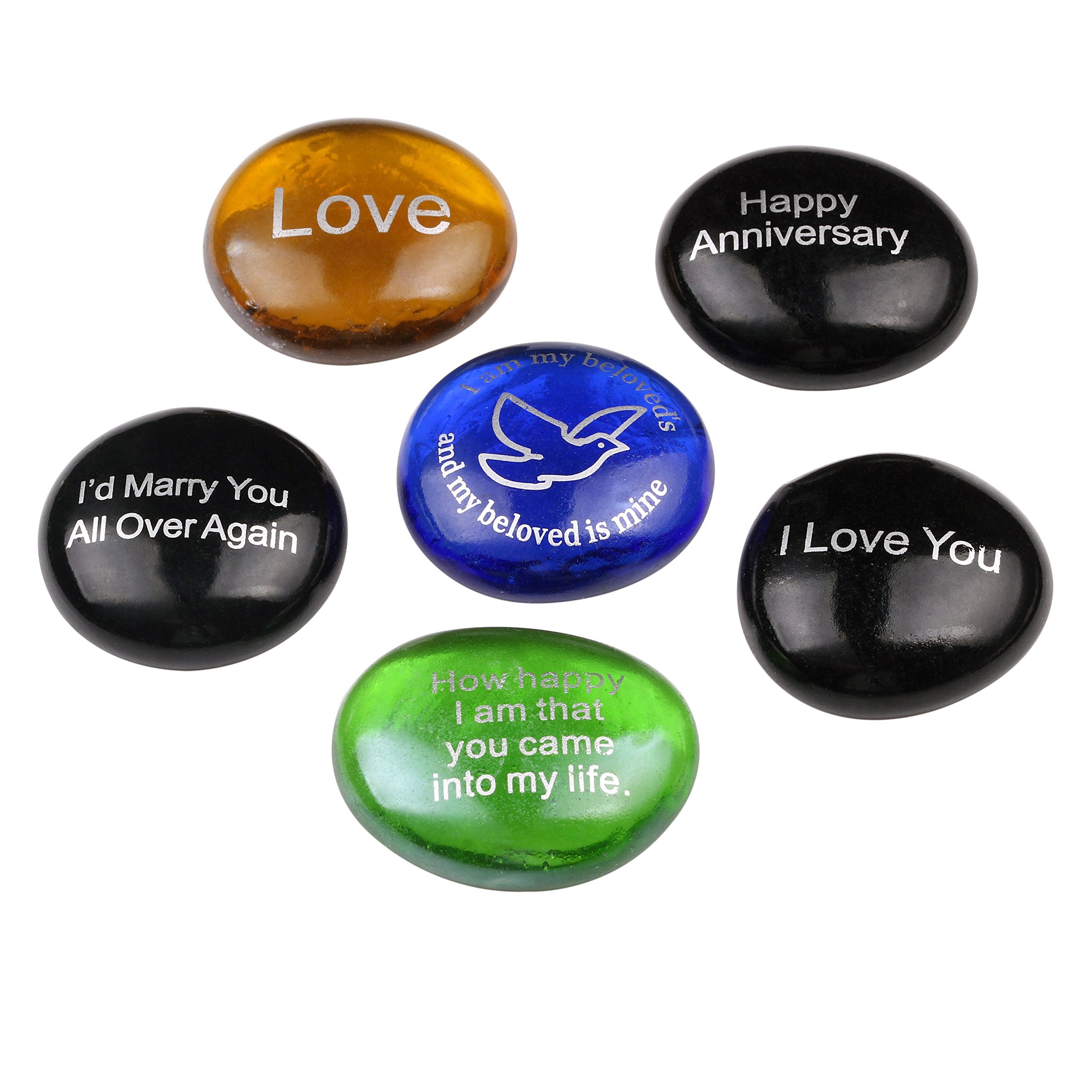 Love and Romance glass stones set - Model I - by Holy Land Market、mySite、topwebapps