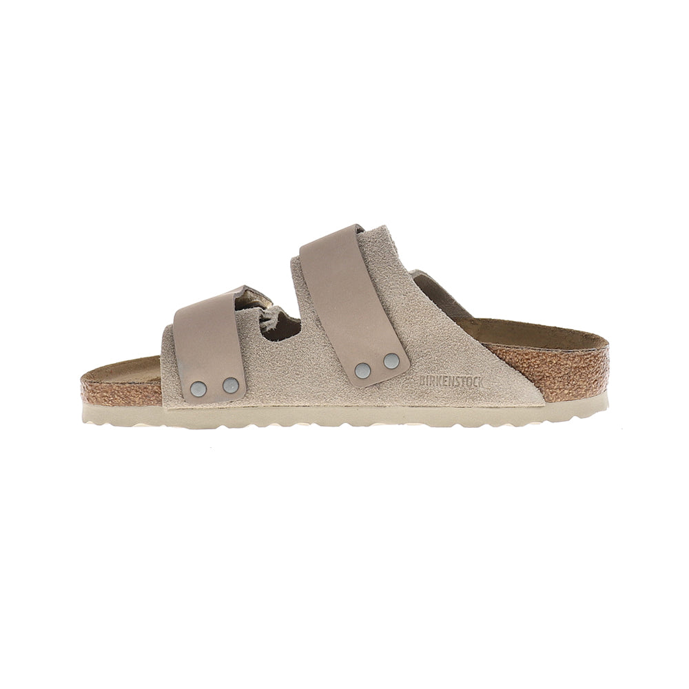 Uji Nubuck Suede Footbed Sandals、mySite、gtrtttuynbv