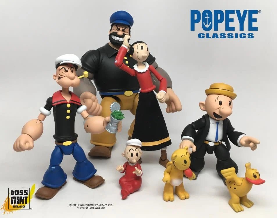 Boss Fight Studios Popeye Classics Castor Oyl、mySite、hgirdovlk