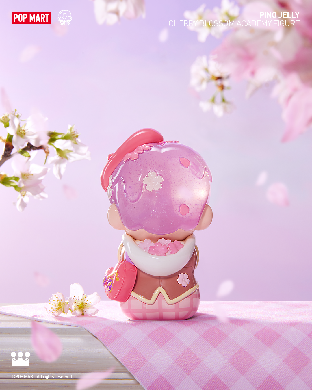  POP MART PINO JELLY Cherry Blossom Academy Figure、mySite、greenlandpopulation