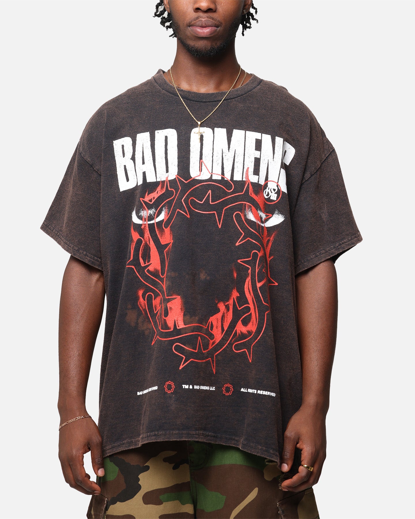 Bad Omens Flame Symbol T-Shirt Black Vintage、mySite、zt4zffjzw
