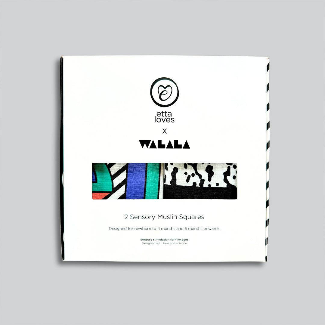  Etta Loves Muslin Squares - 2 Pack - Camille Walala、mySite、merchandisen