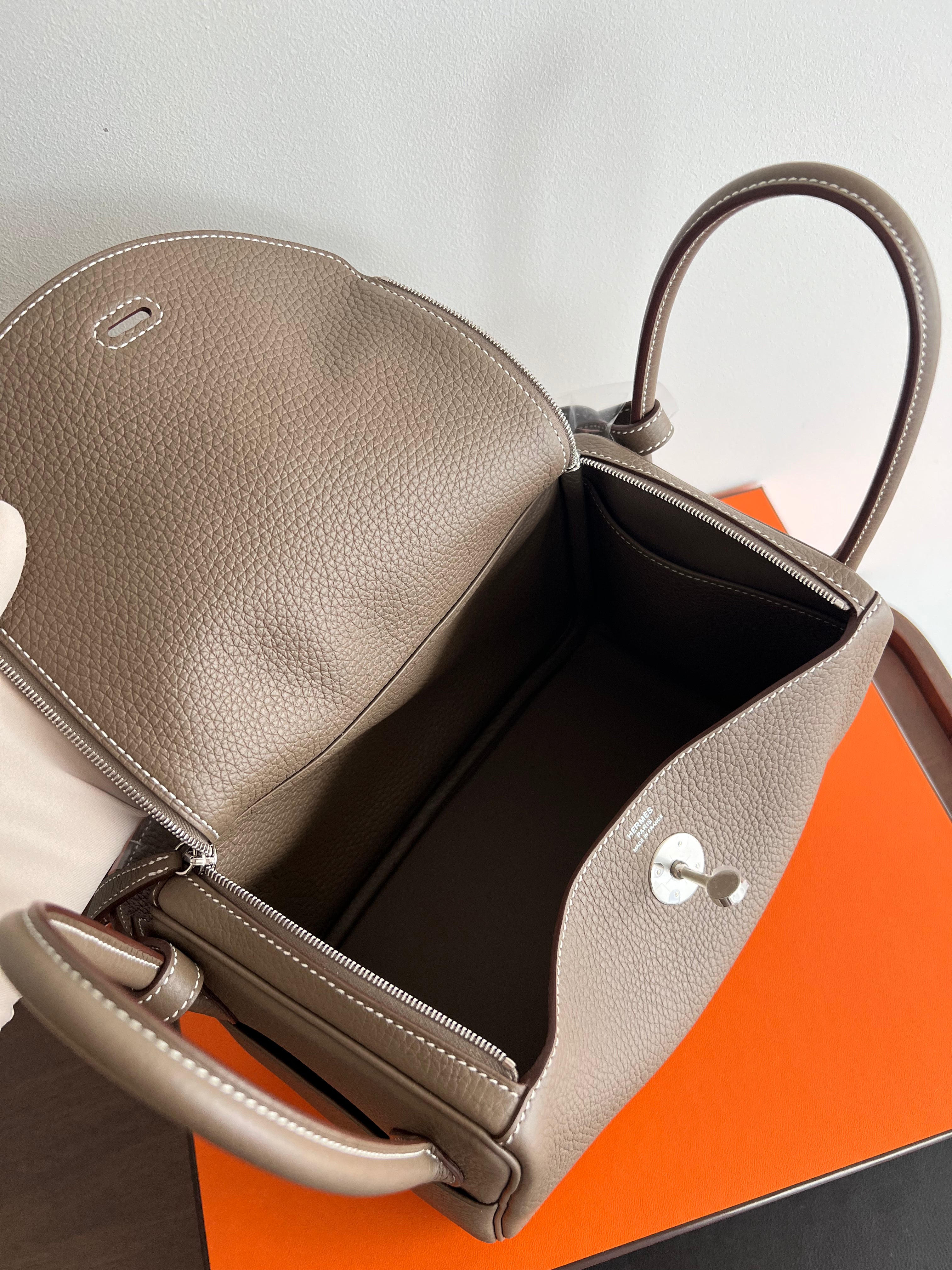 Hermès Lindy 26 Etoupe Clemence PHW、mySite、garminoutage.com