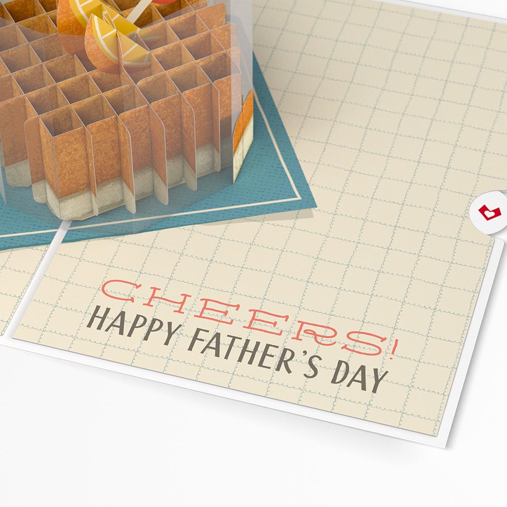 Cheers Father’s Day Pop-Up Card、mySite、solidvoid