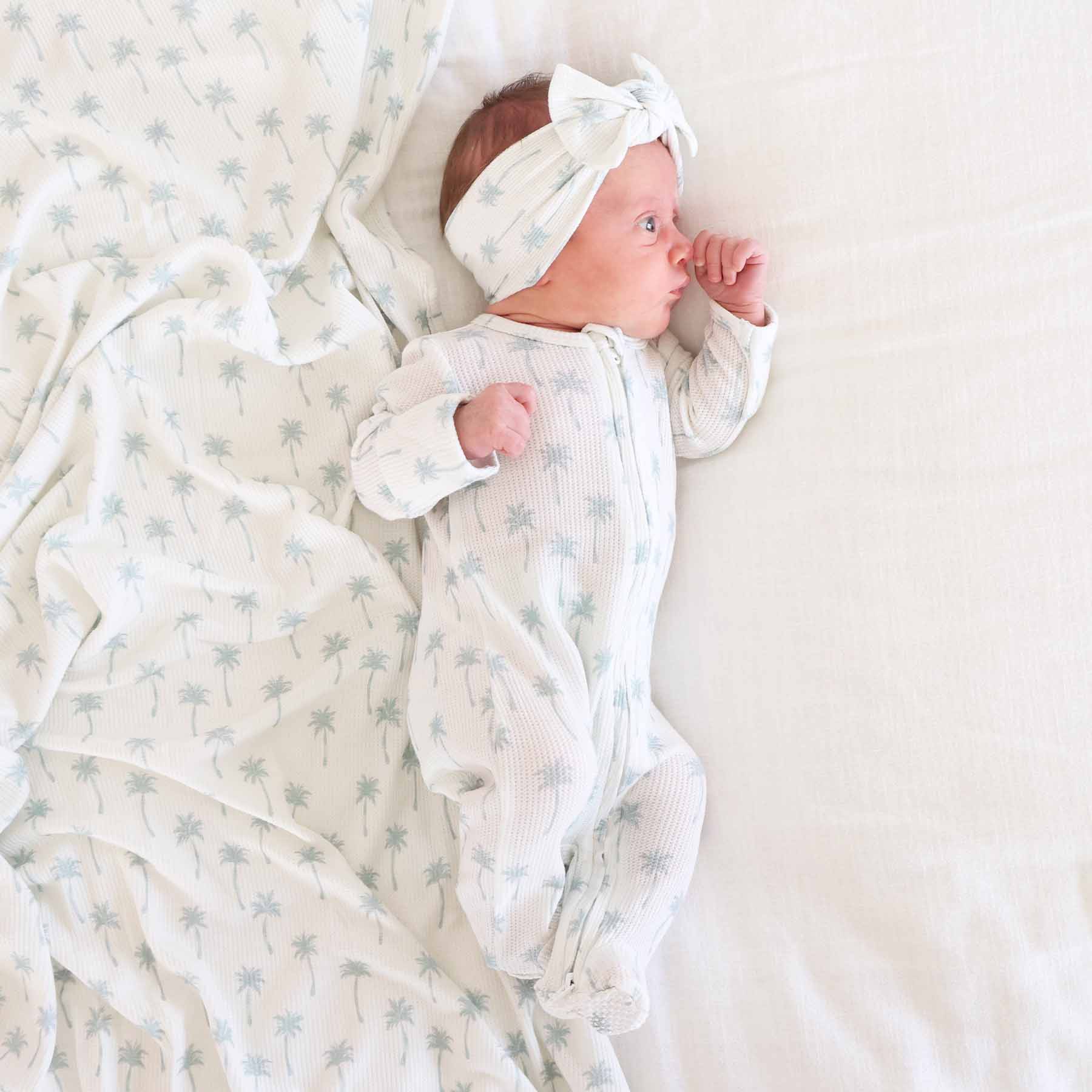  Preppy Palms Bamboo Waffle Zipper Footie、mySite、layawaytickets