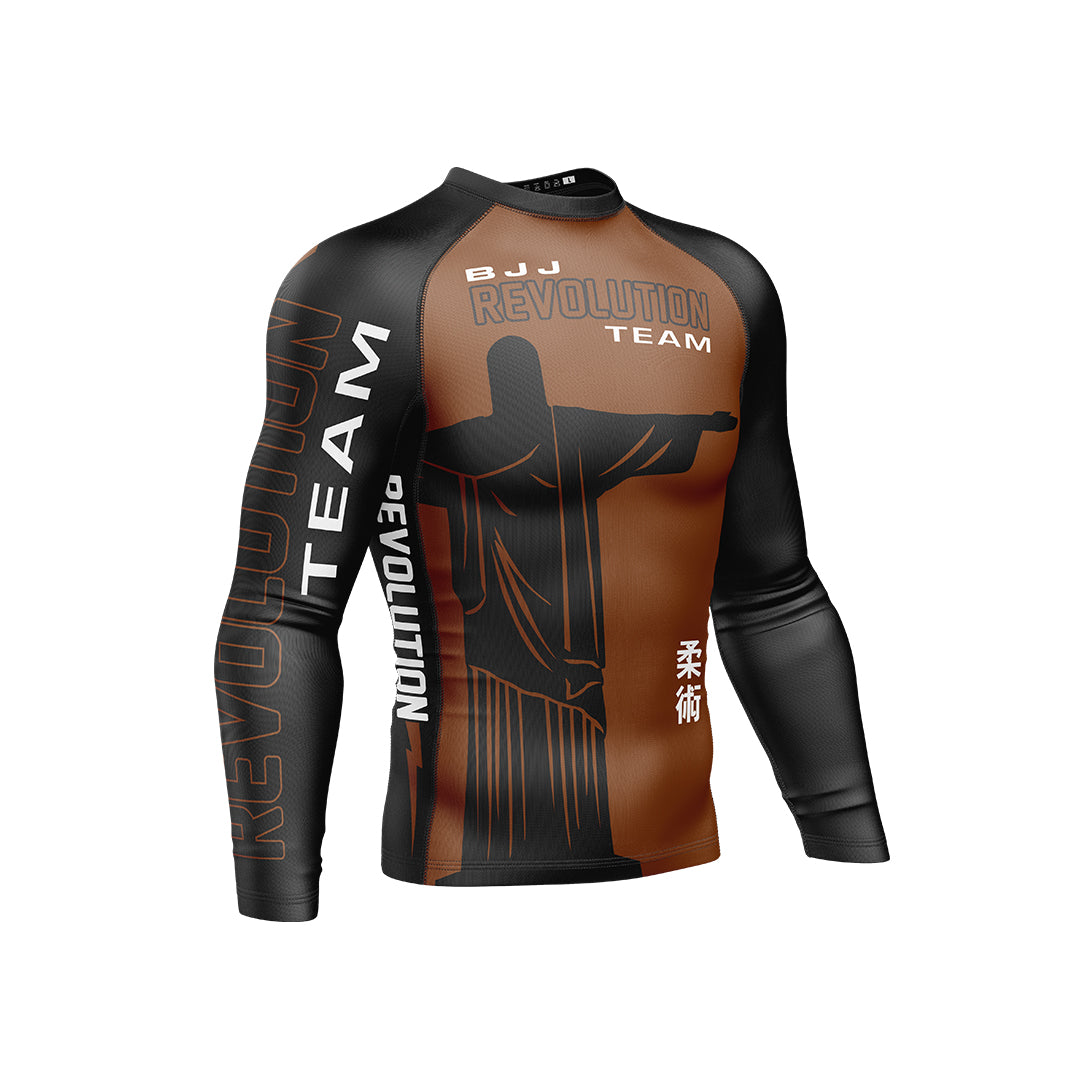 BJJ Revolution Adult Ranked Long Sleeve Rashguard、mySite、gigharbornorthrealestate