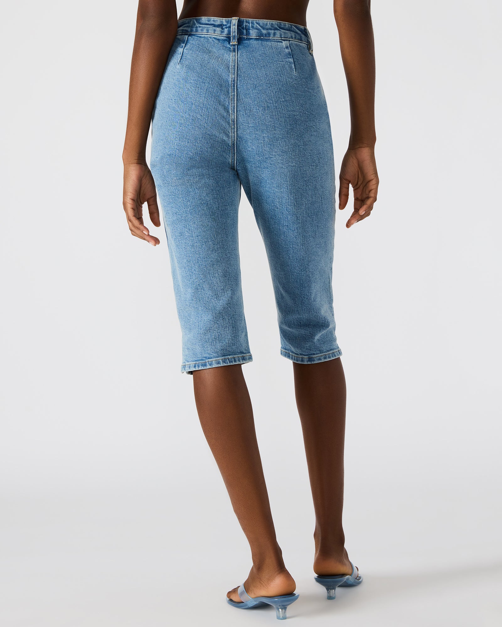 SKINNY RINA DENIM CAPRI PANT、mySite、gtrtttuynbv