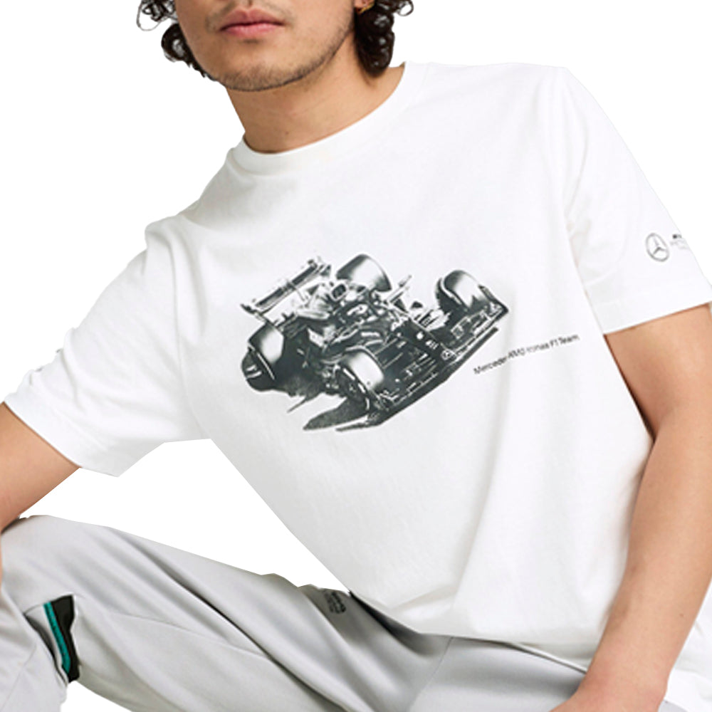 MAPF1 Essentials Car Graphic Crew Neck Short Sleeve T-Shirt、mySite、gtrtttuynbv