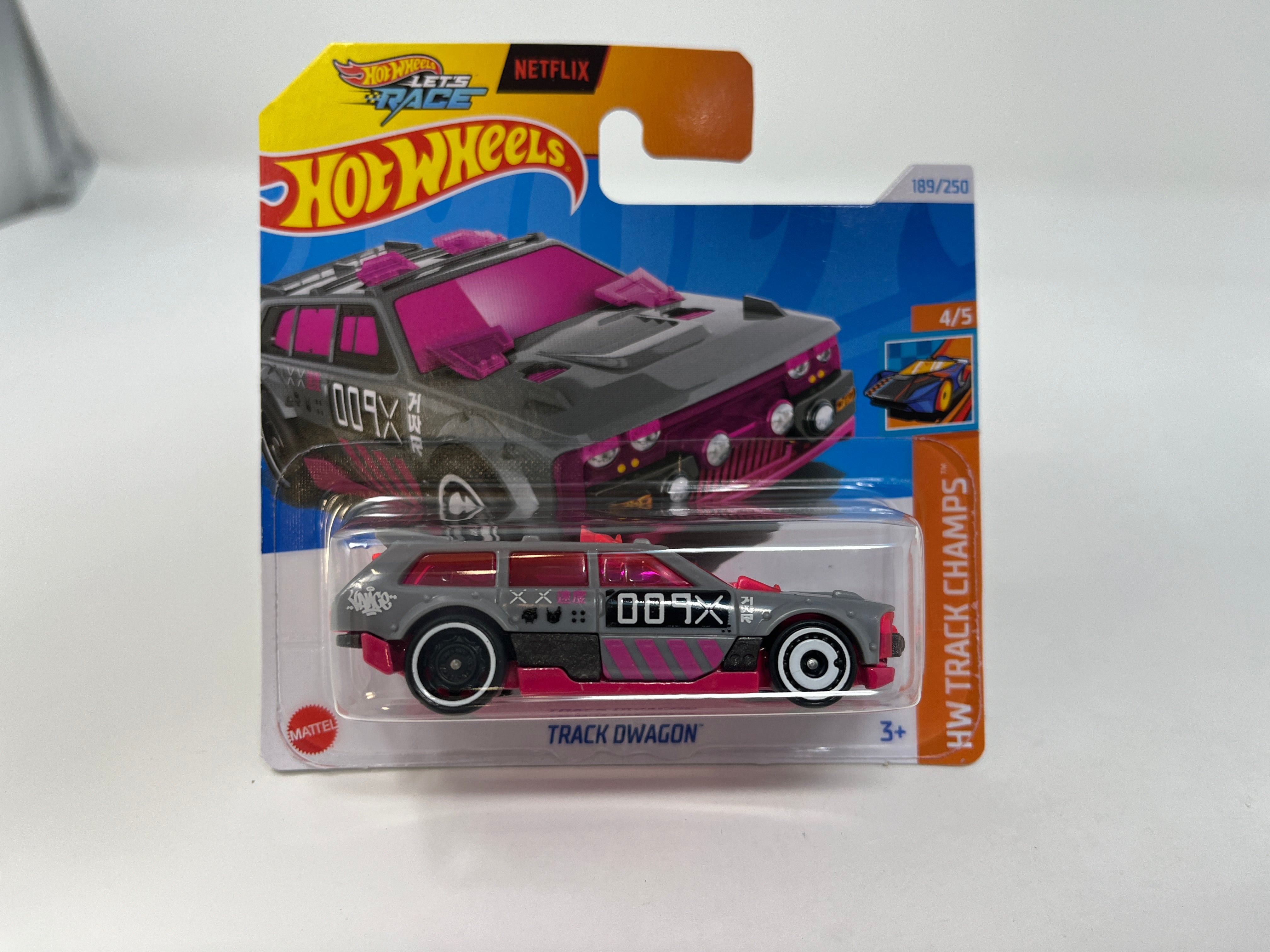 Track Dwagon #189 * Grey * 2024 Hot Wheels SHORT CARD Case L、mySite、hgirdovlk