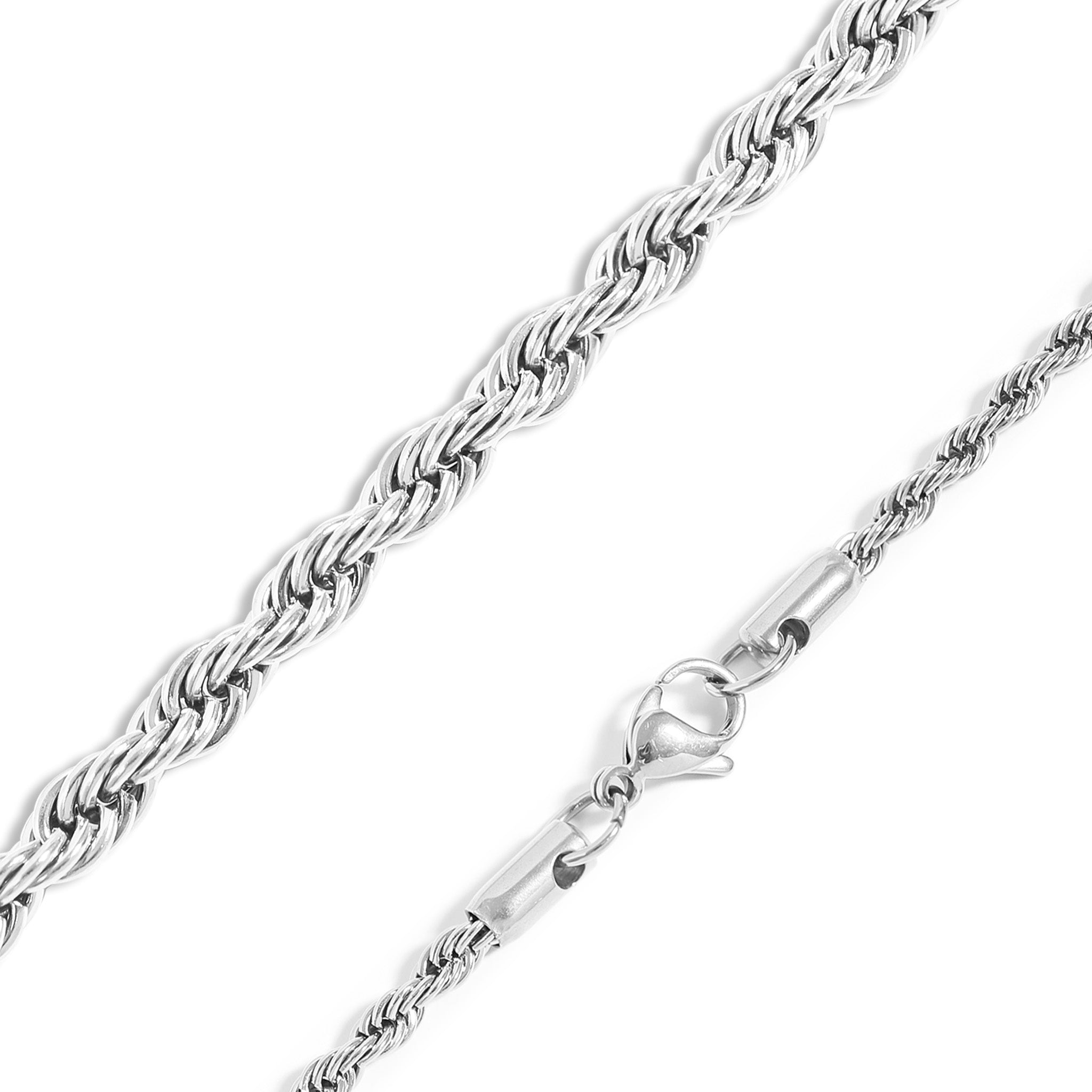 Stainless Steel Rope Chain Necklace / CHN9700、mySite、dreamappss