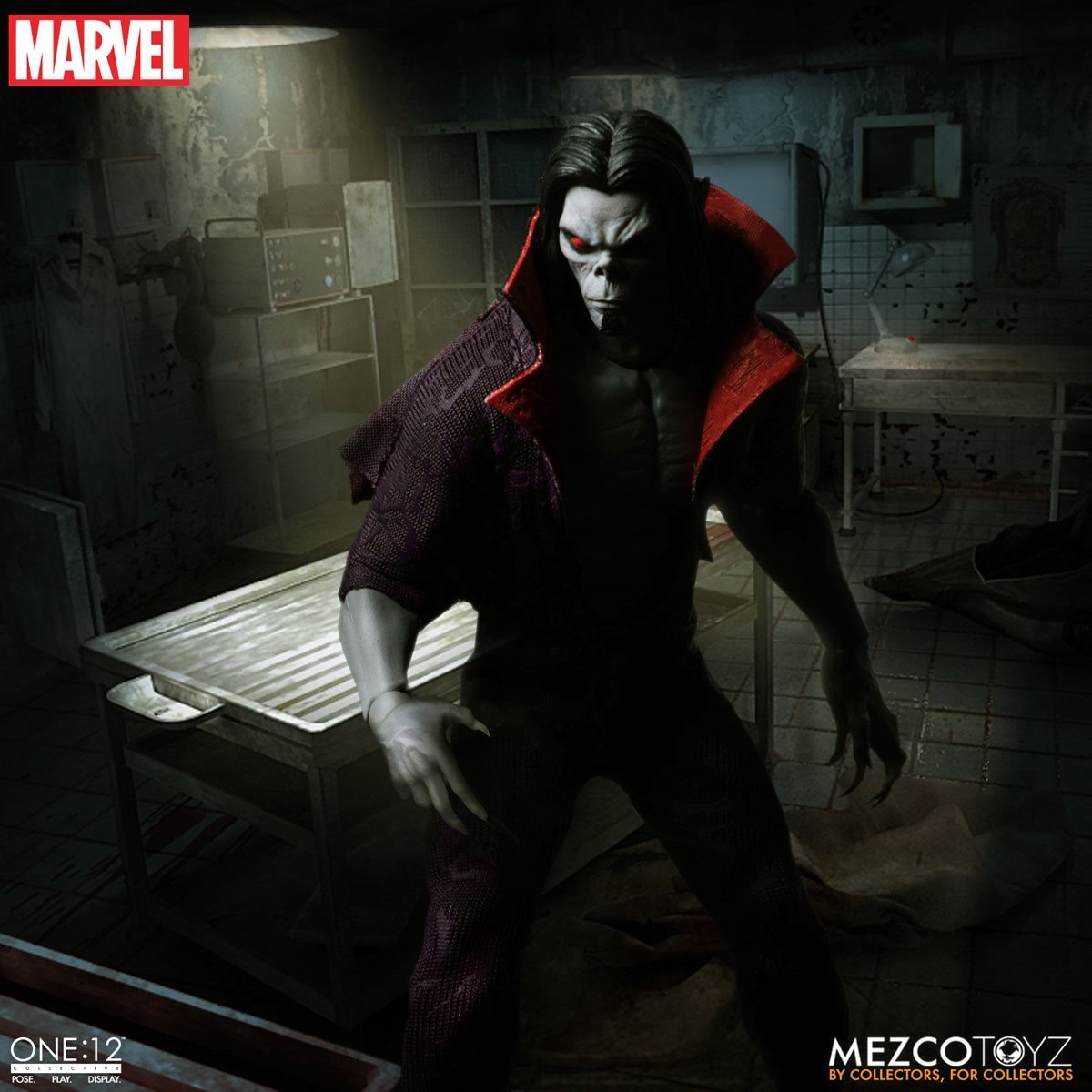 Marvel Mezco One:12 Collective Morbius The Living Vampire Action Figure、mySite、hgirdovlk