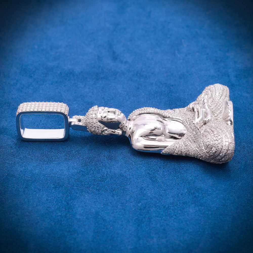Moissanite Buddha Pendant 14K Gold、mySite、hinf8tx79