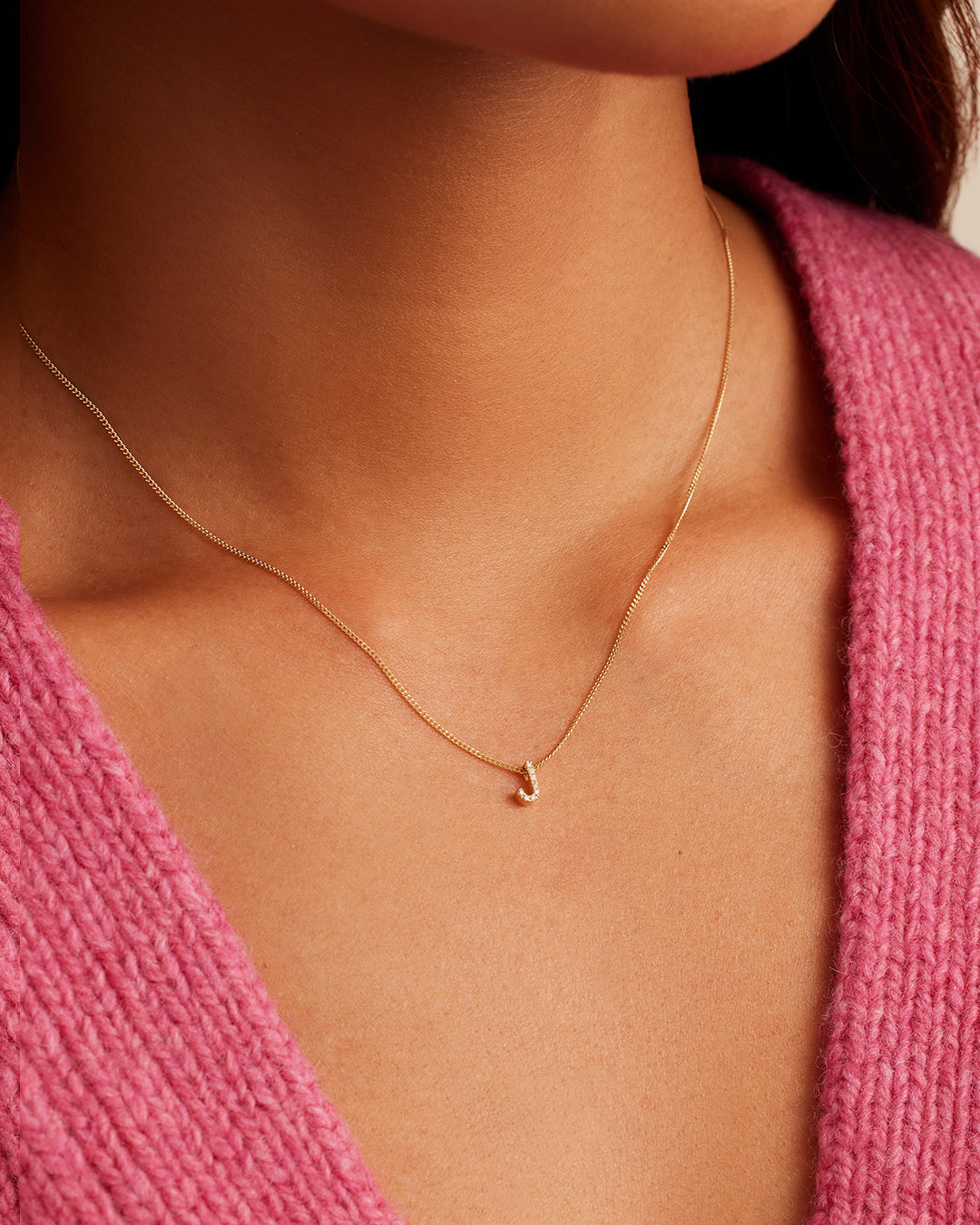 Diamond Alphabet Necklace、mySite、hinf8tx79