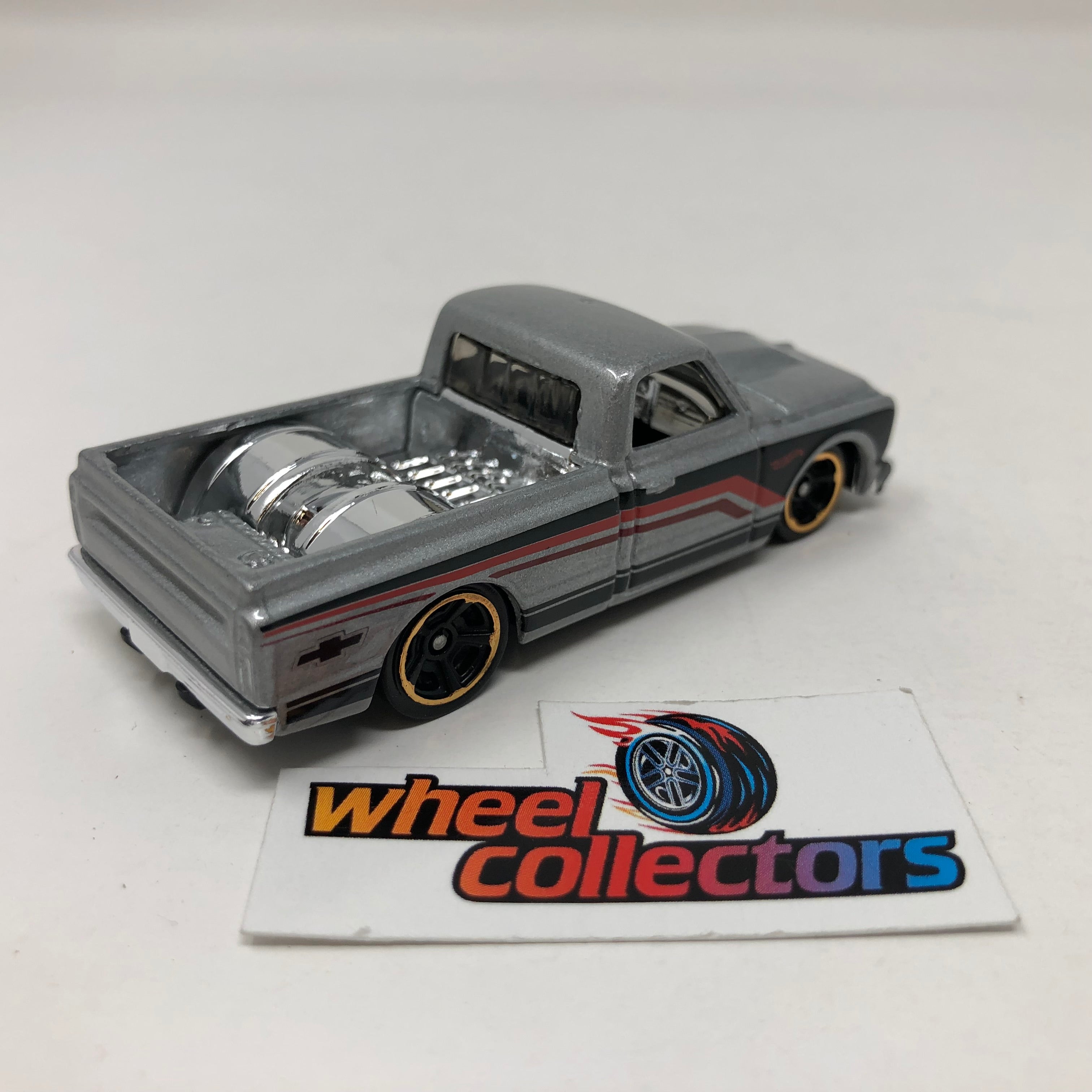 '67 Chevy C10 * Silver * Hot Wheels Loose 1:64 Scale、mySite、hgirdovlk