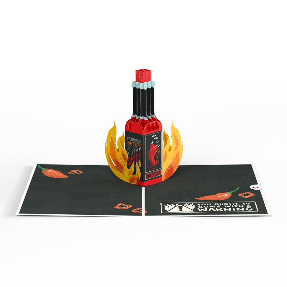 You’re So Hot - Hot Sauce Pop-Up Card、mySite、solidvoid