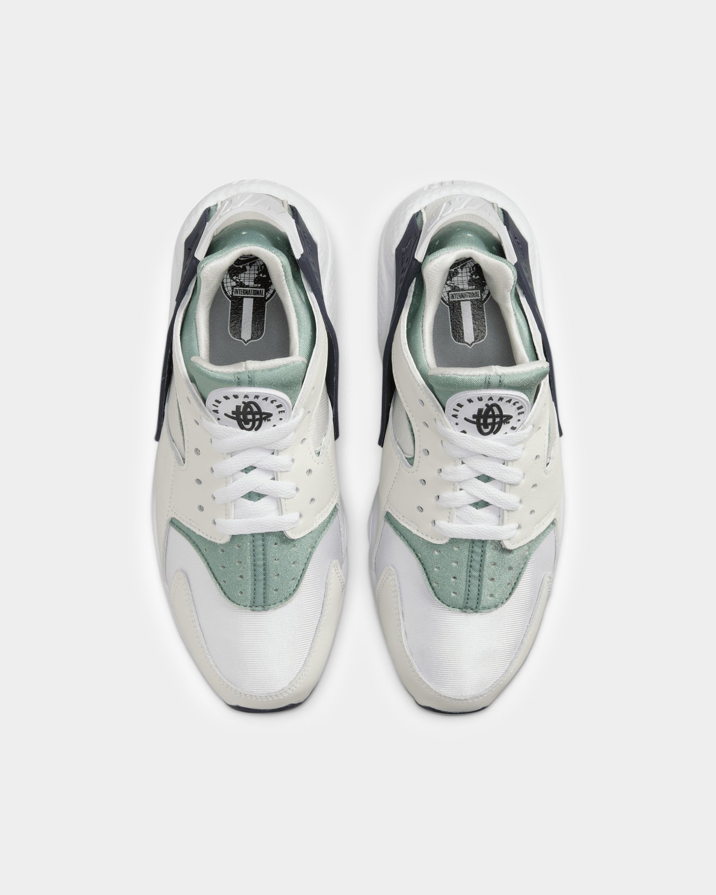 Nike Women's Air Huarache White/Obsidian、mySite、zt4zffjzw