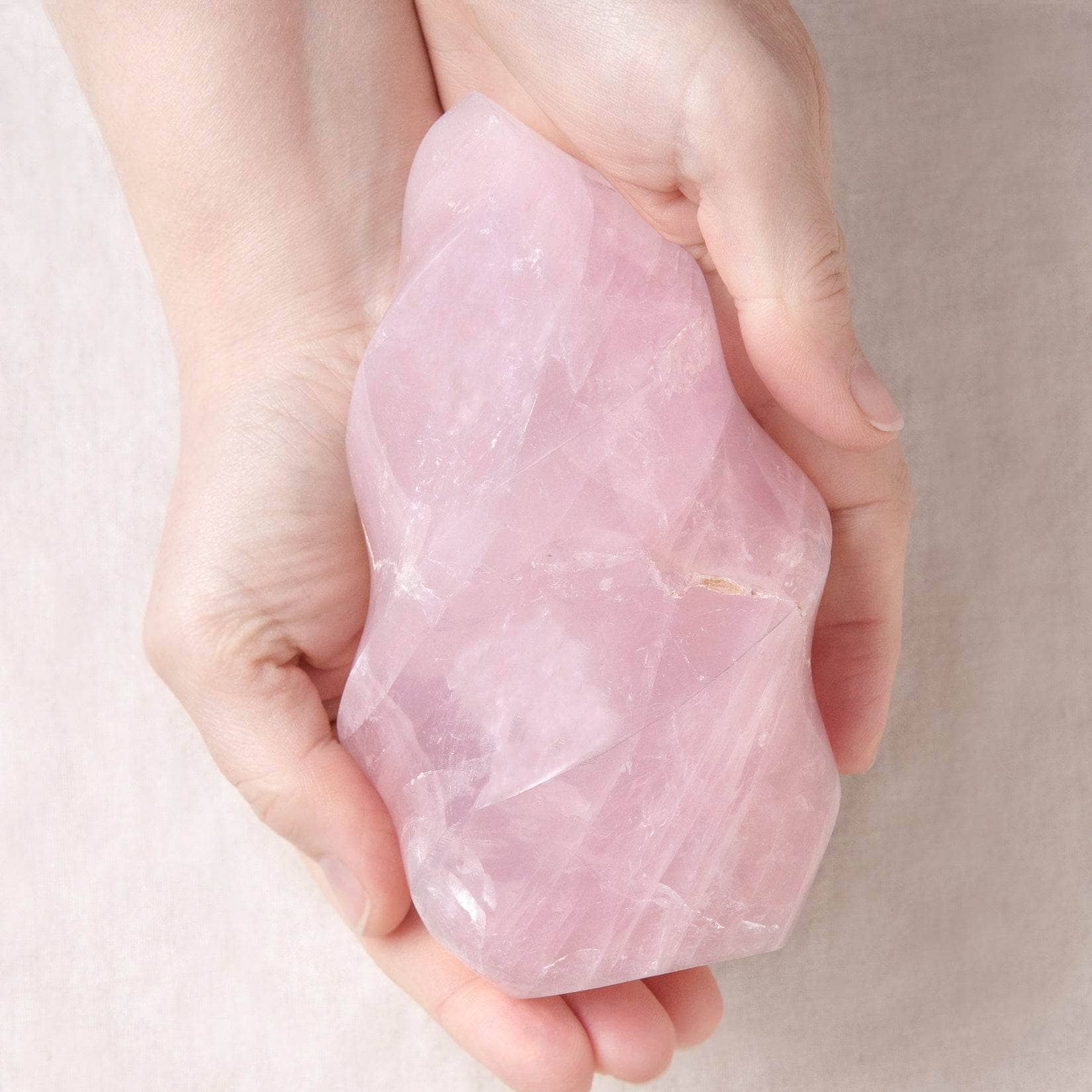 Rose Quartz Flame Crystals - 1 of a Kind、mySite、hinf8tx79