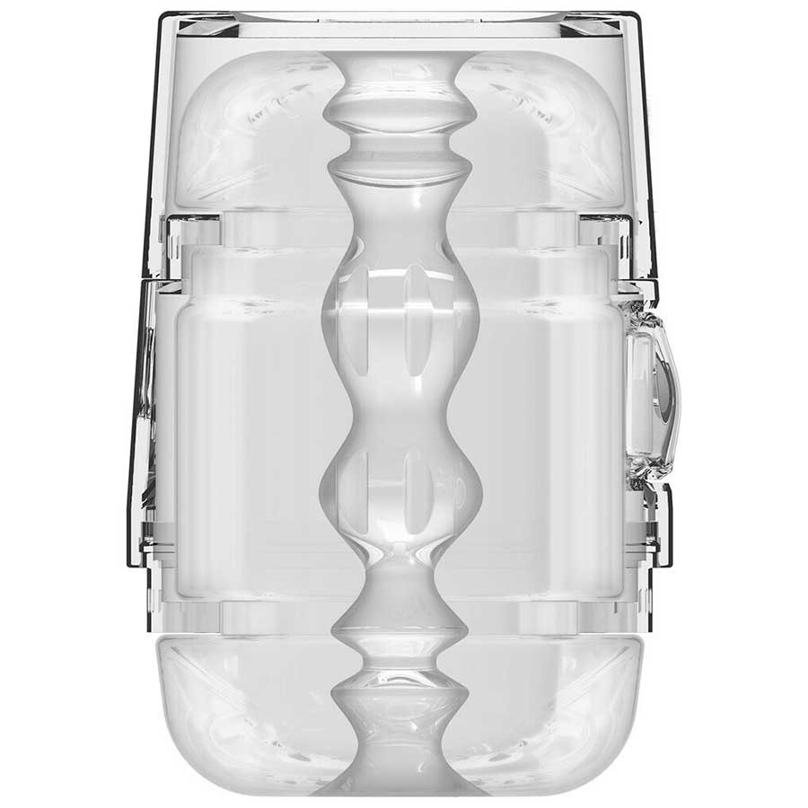 Main Squeeze Pop-Off Clear Portable and Discreet Male Masturbator、mySite、bottomscart