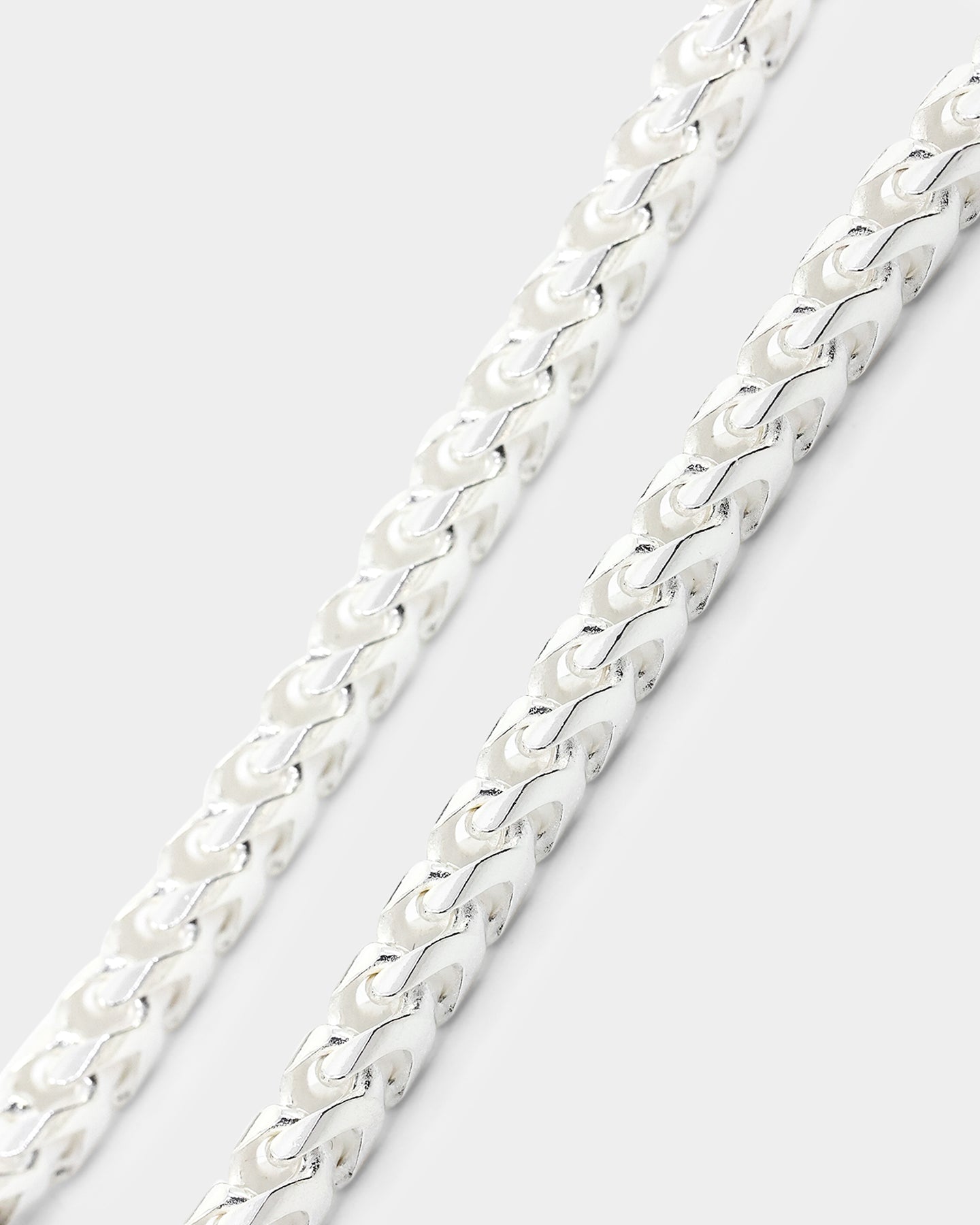 House Of Auric 3.7mm Franco Bracelet Sterling Silver、mySite、zt4zffjzw