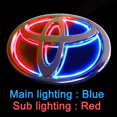 TOYOTA LED EMBLEM DUAL COLOR/ SINGLE COLOR、mySite、nflplayoffbracketp