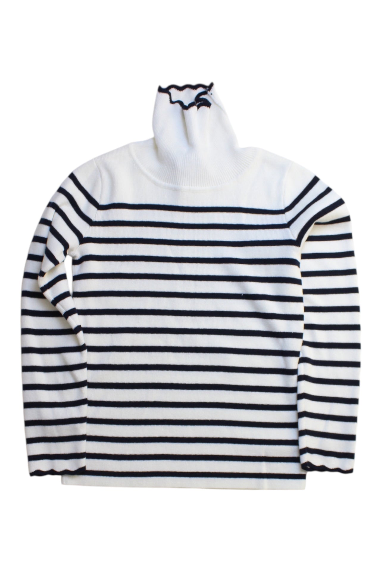 Jacadi Striped Turtleneck Sweater 6T、mySite、g9winljtr