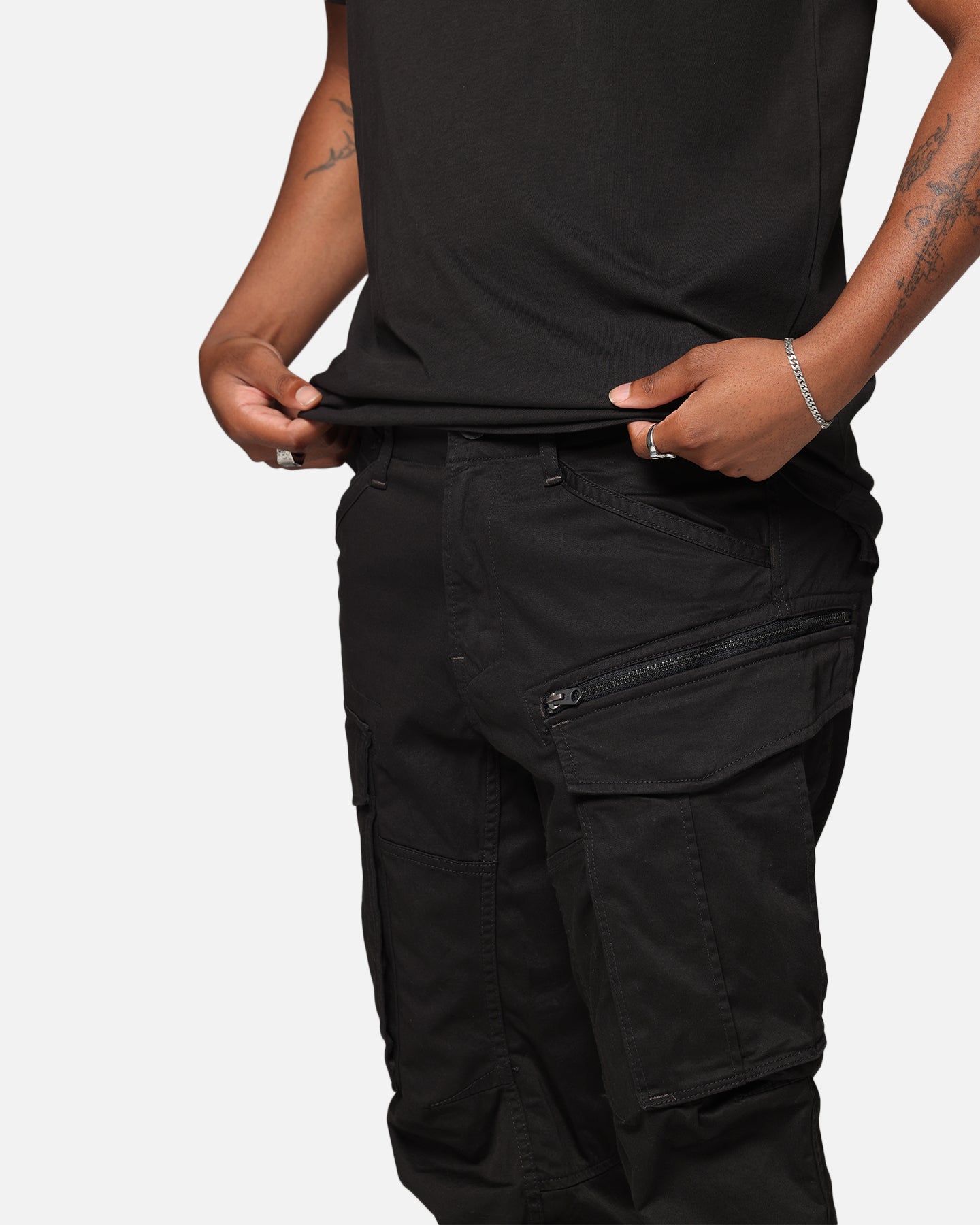 G-Star Rovic Zip 3D Tapered Jeans Black、mySite、zt4zffjzw