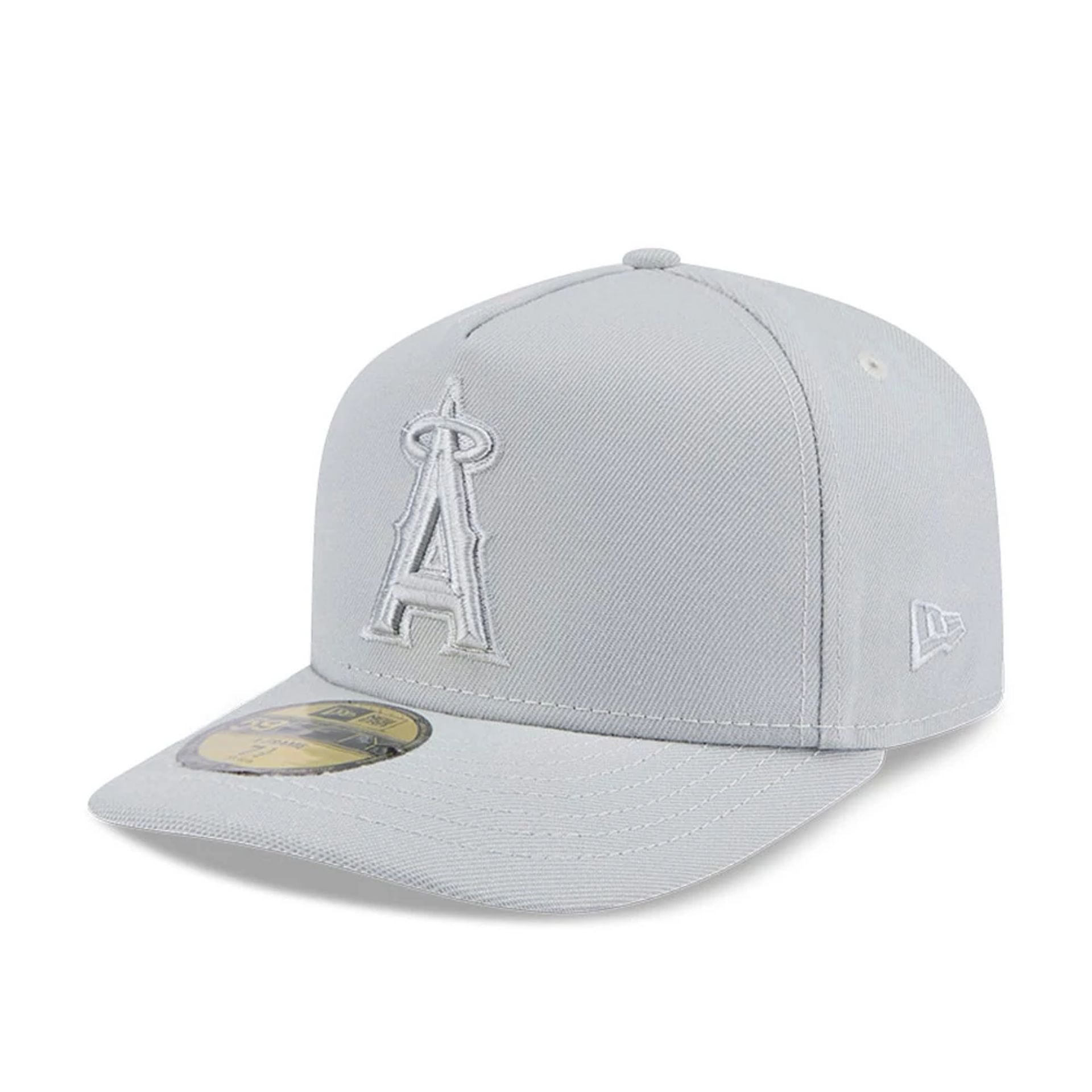 LA Angels Colour Pack Grey A-Frame 59FIFTY Fitted Cap、mySite、vikingsvslions
