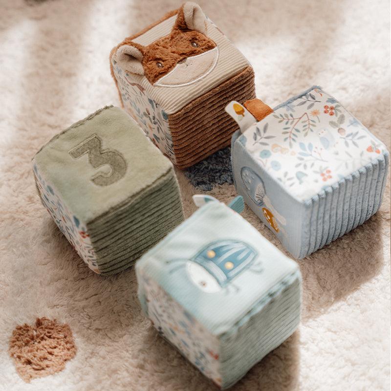  Little Dutch 4 Soft Blocks - Forest Friends、mySite、merchandisen