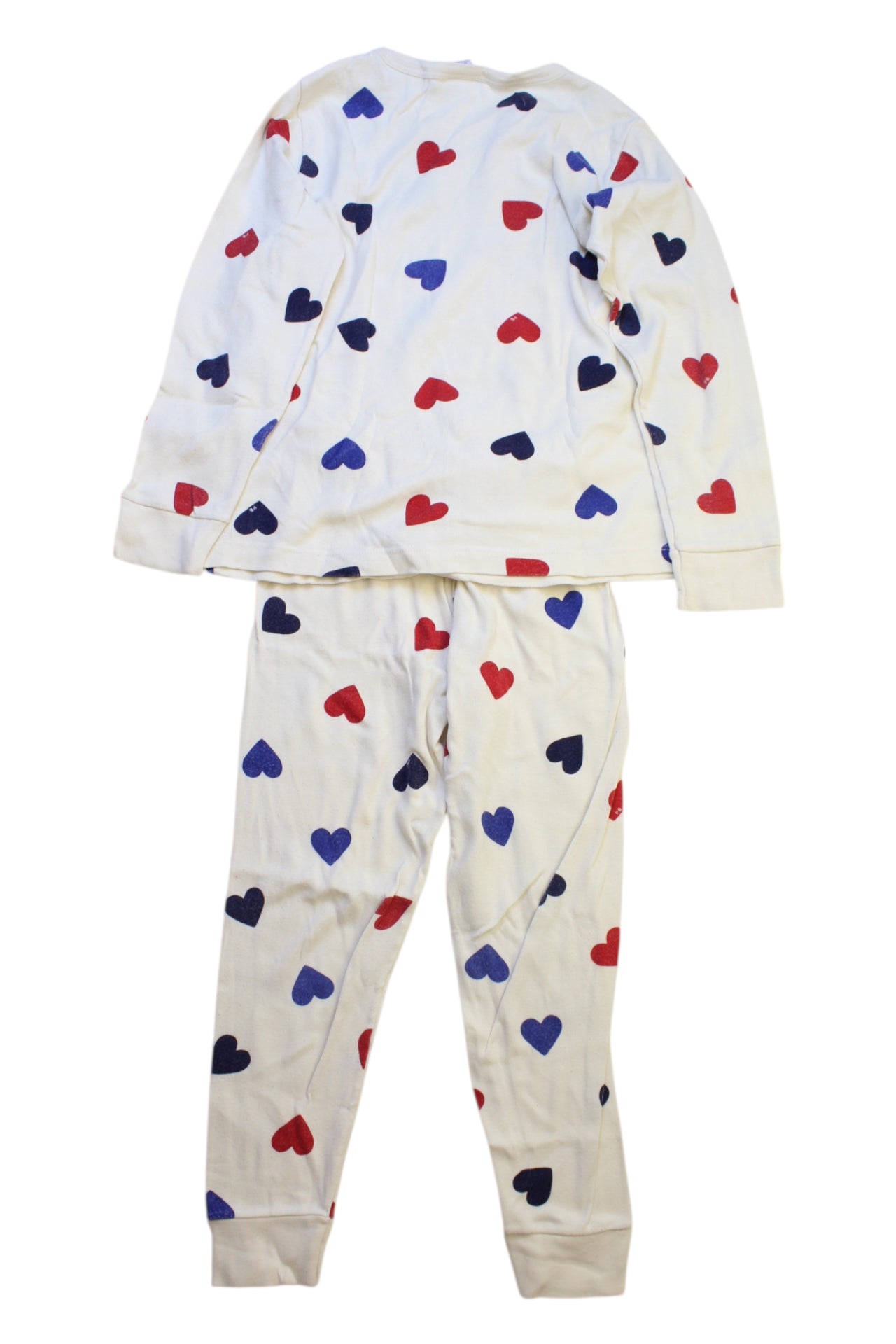 Petit Bateau Heart Print Pyjama Set 6T、mySite、g9winljtr