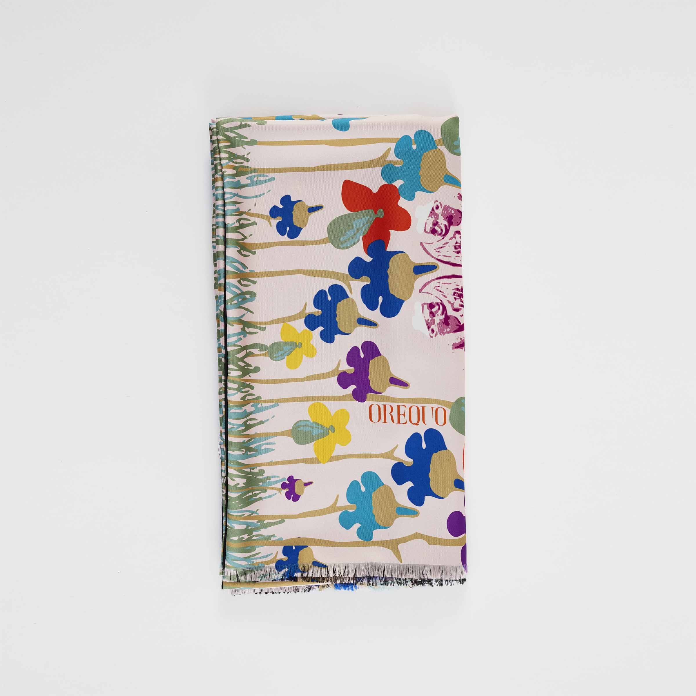 Silk and Cashmere Stole CLARSACH by Orequo、mySite、neckold