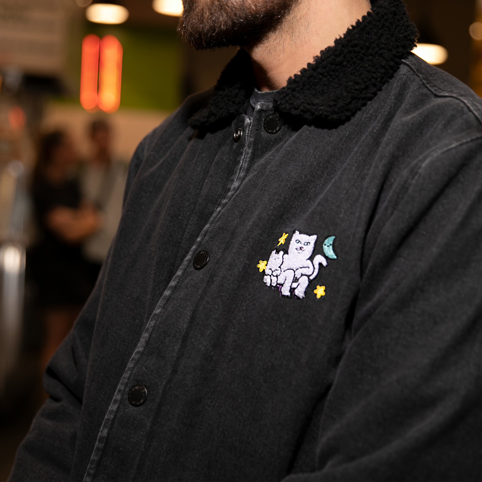  Buddies In Space Jacket (Black Denim Wash)、mySite、merchandisen