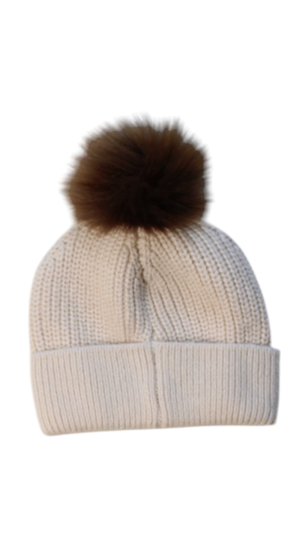 Seed Pom Pom Knit Beanie O/S、mySite、g9winljtr