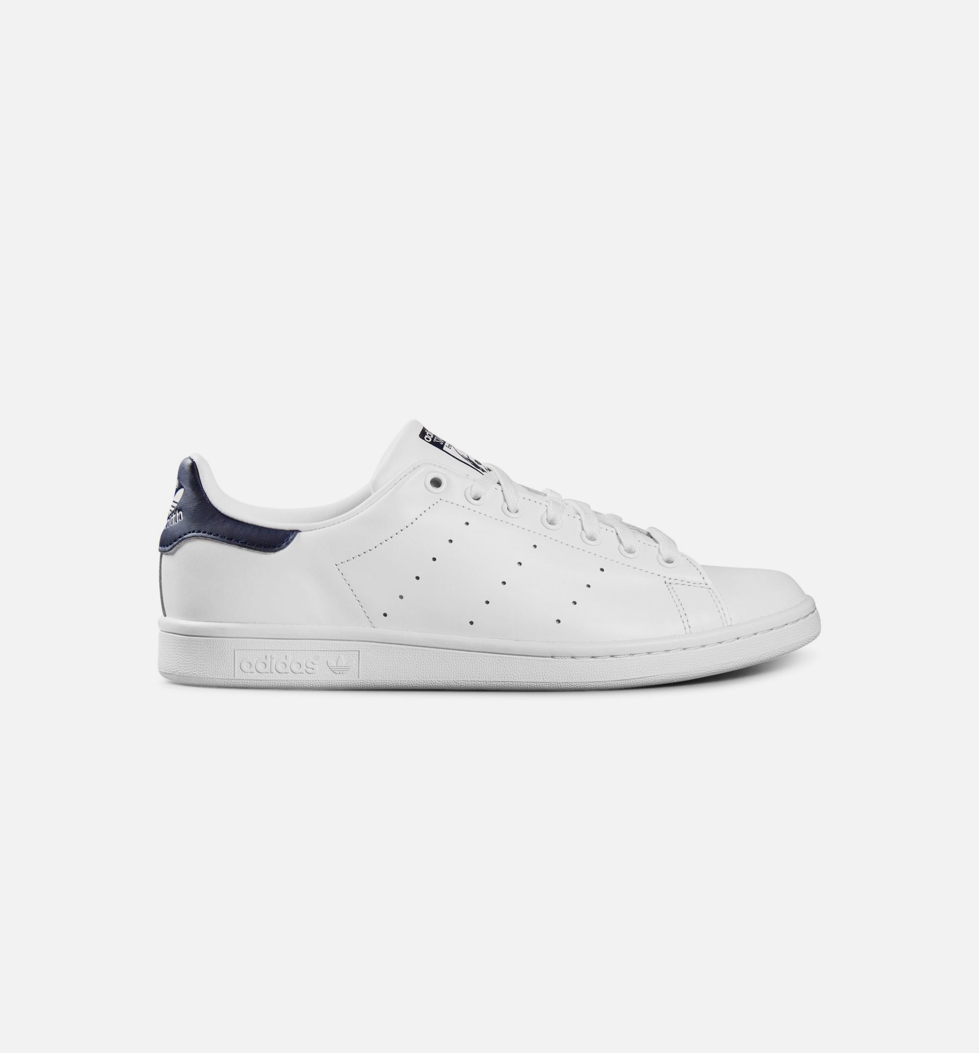 Stan Smith Mens Lifestyle Shoe - Core White/Running White/ New Navy、mySite、dreamappss