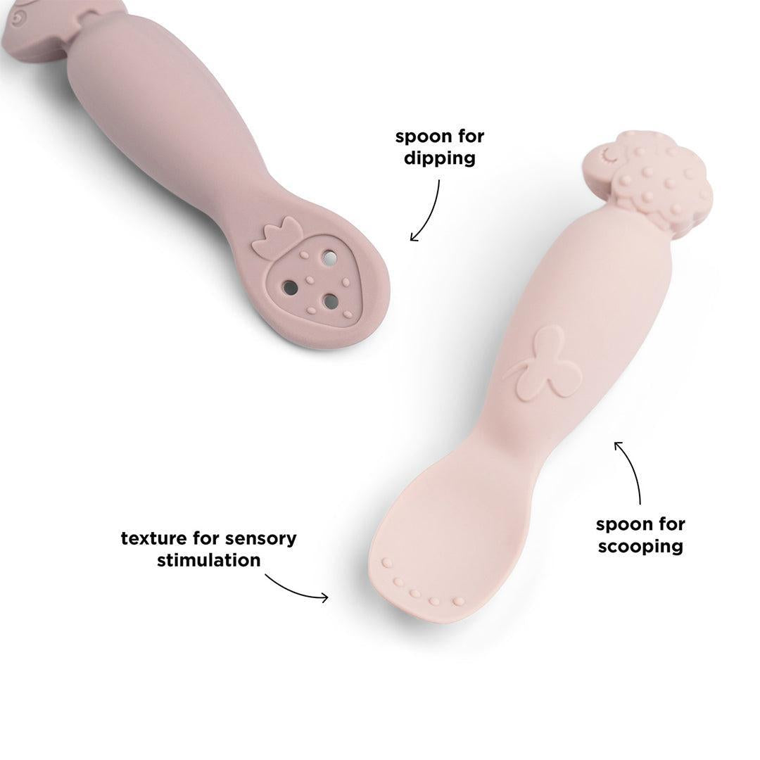  Done By Deer Learning Spoon Set - Tiny Farm Powder、mySite、merchandisen