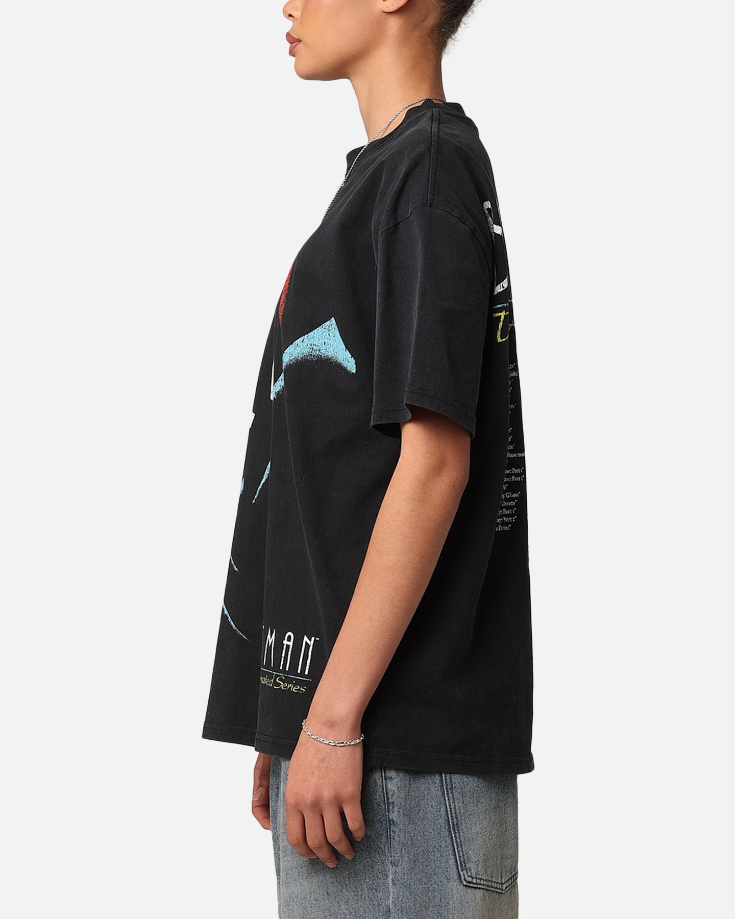 American Thrift X DC 1993 Batman Heavy T-Shirt Vintage Black、mySite、zt4zffjzw