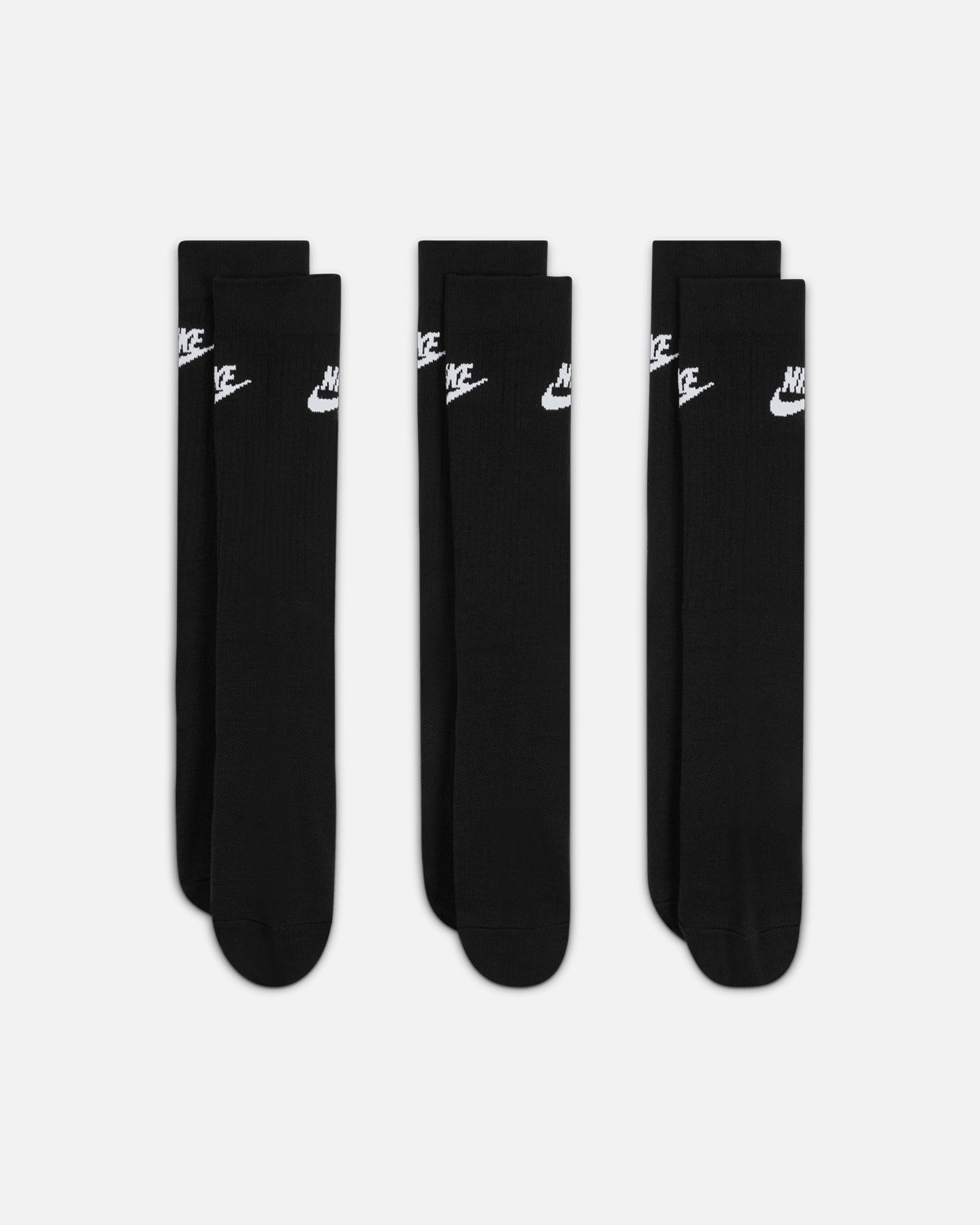 Nike Everday Cotton Cushioned Crew Socks 3 Pack Black/White、mySite、zt4zffjzw