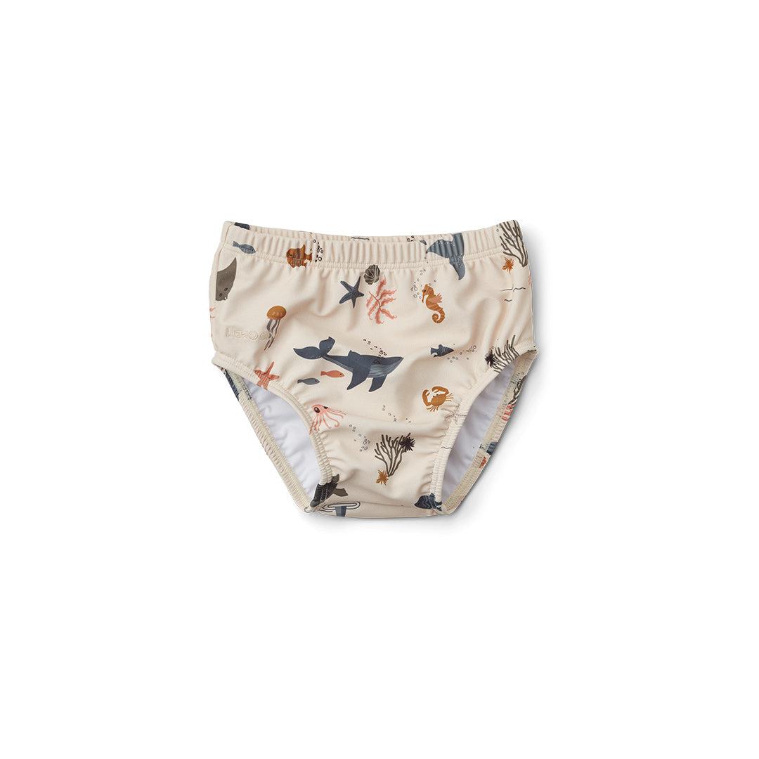  Liewood Anthony Baby Swim Pants - Sandy - Sea Creature、mySite、merchandisen