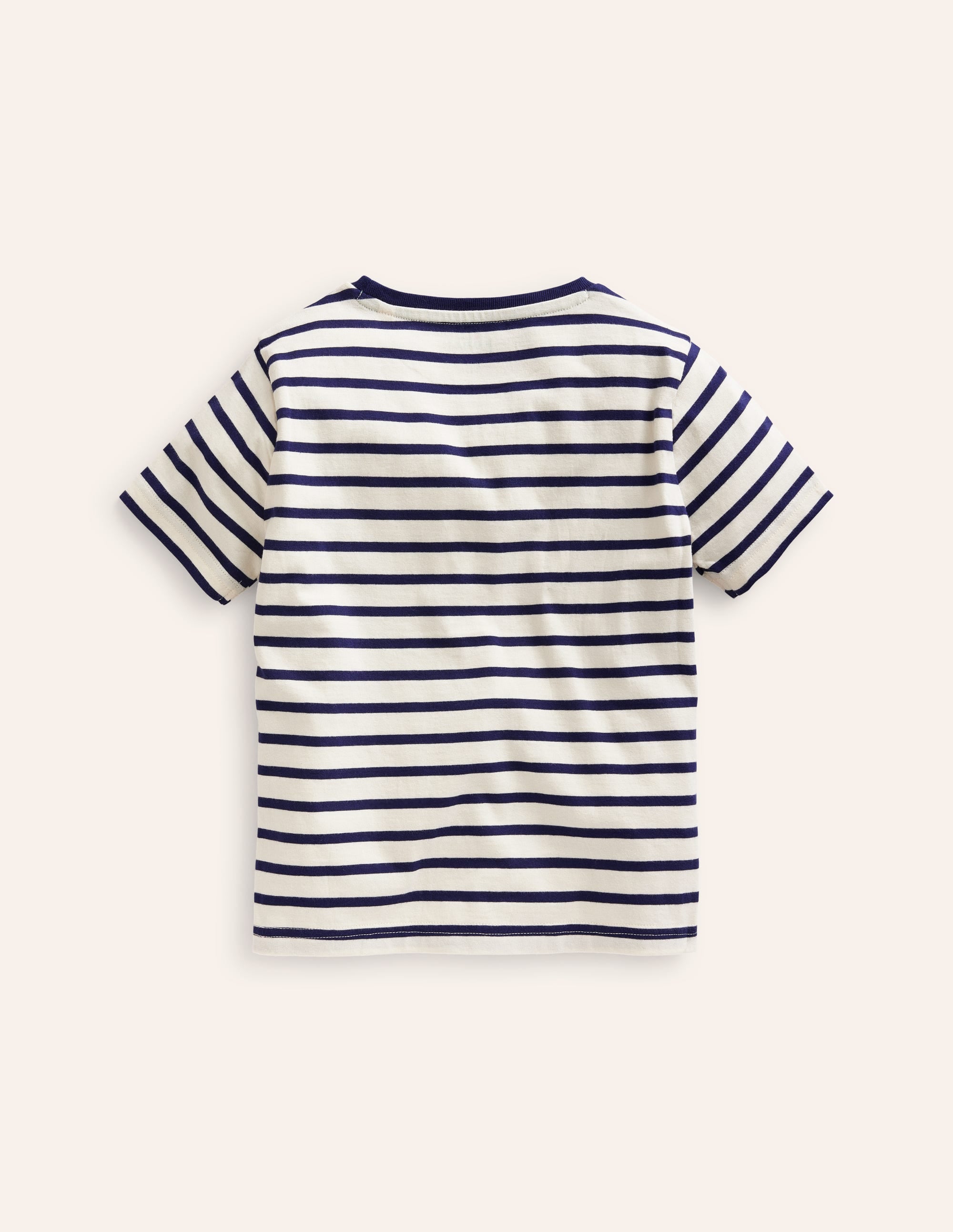  Big Appliqué Logo T-shirt-College Navy/ Ivory Giraffe、mySite、ashleygrahame