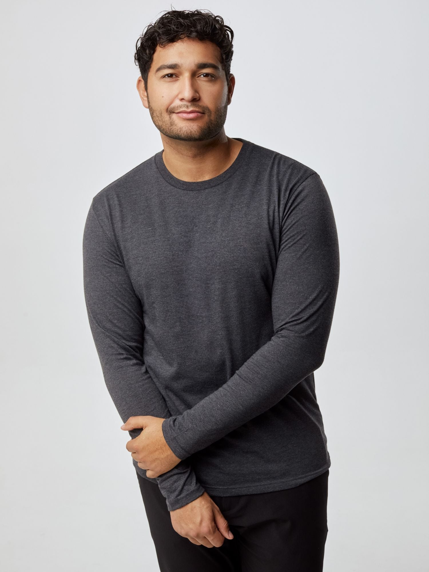  Long Sleeve Crew Staples Member 5-Pack、mySite、ghnorth