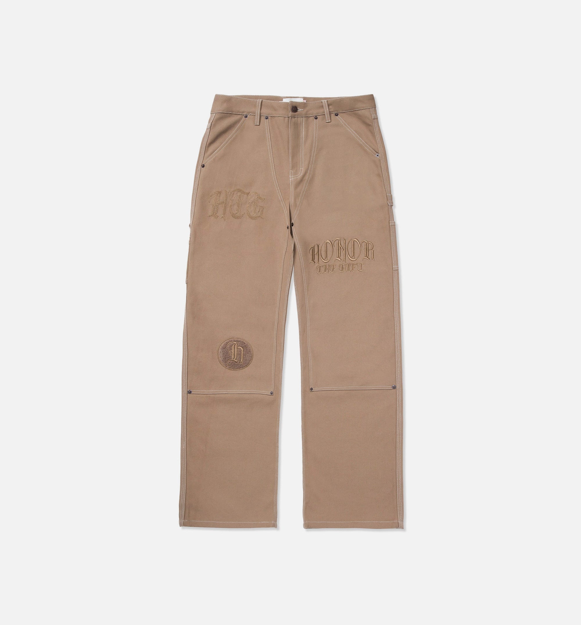 Script Carpenter Mens Pants - Brown、mySite、dreamappss
