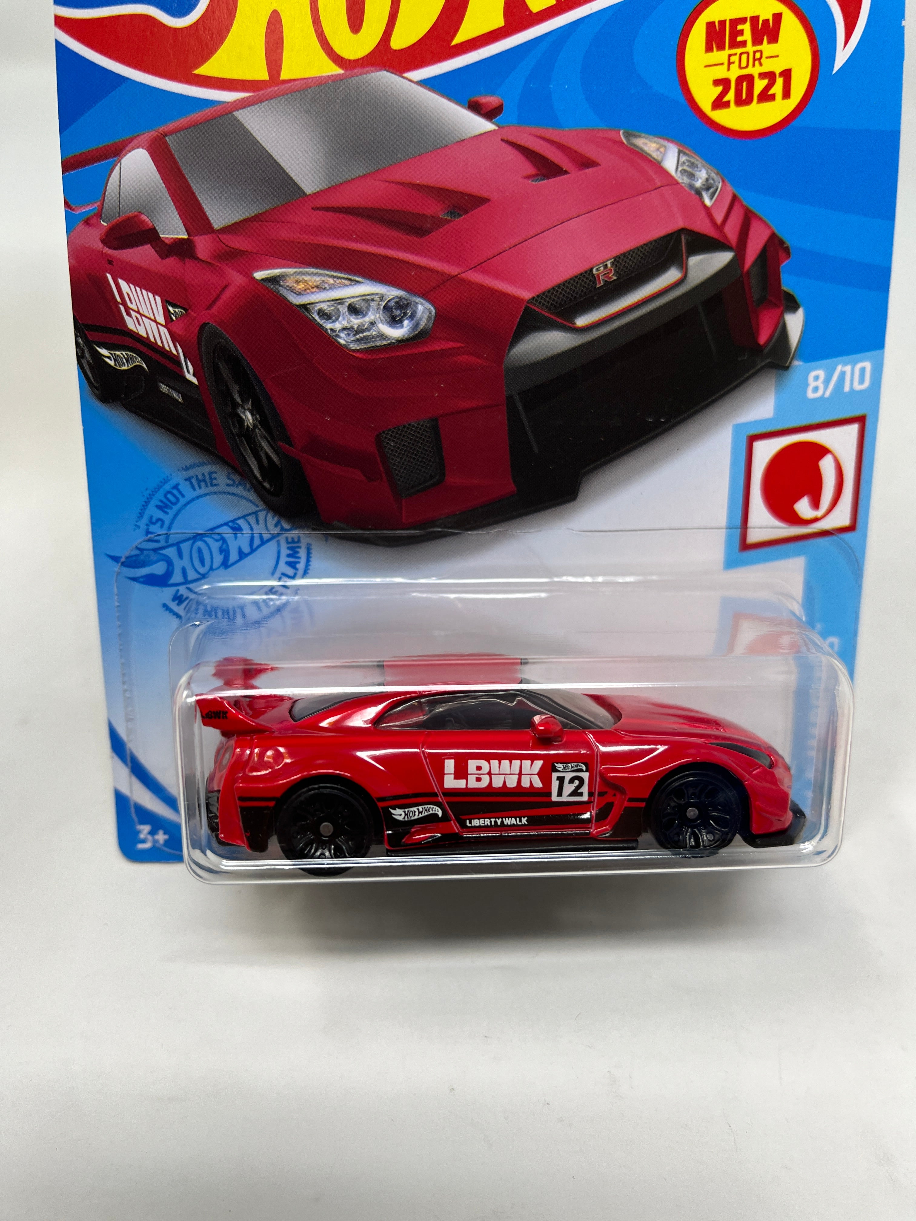 LB-Silhouette Works GT Nissan 35GT-RR #204 * RED * 2021 Hot Wheels、mySite、hgirdovlk