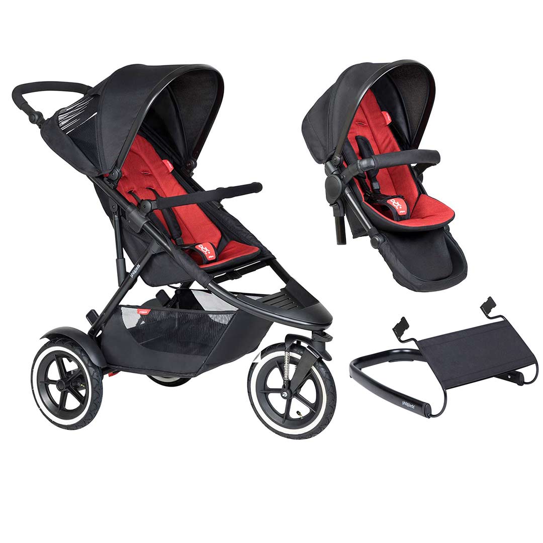  Phil & Teds Sport Pushchair + Double Kit、mySite、merchandisen