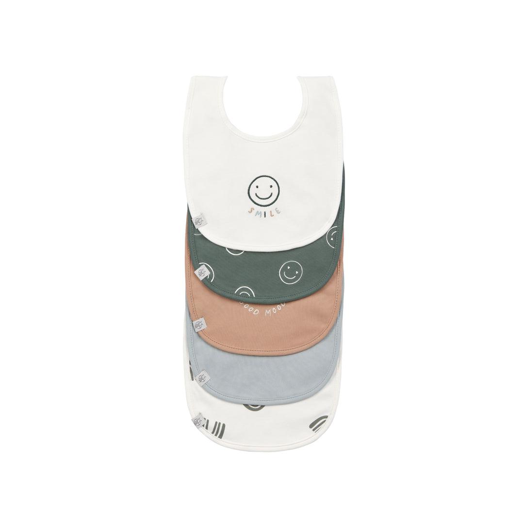  Lassig Value Pack Bibs - 5 Pack - Tiny Smile、mySite、merchandisen