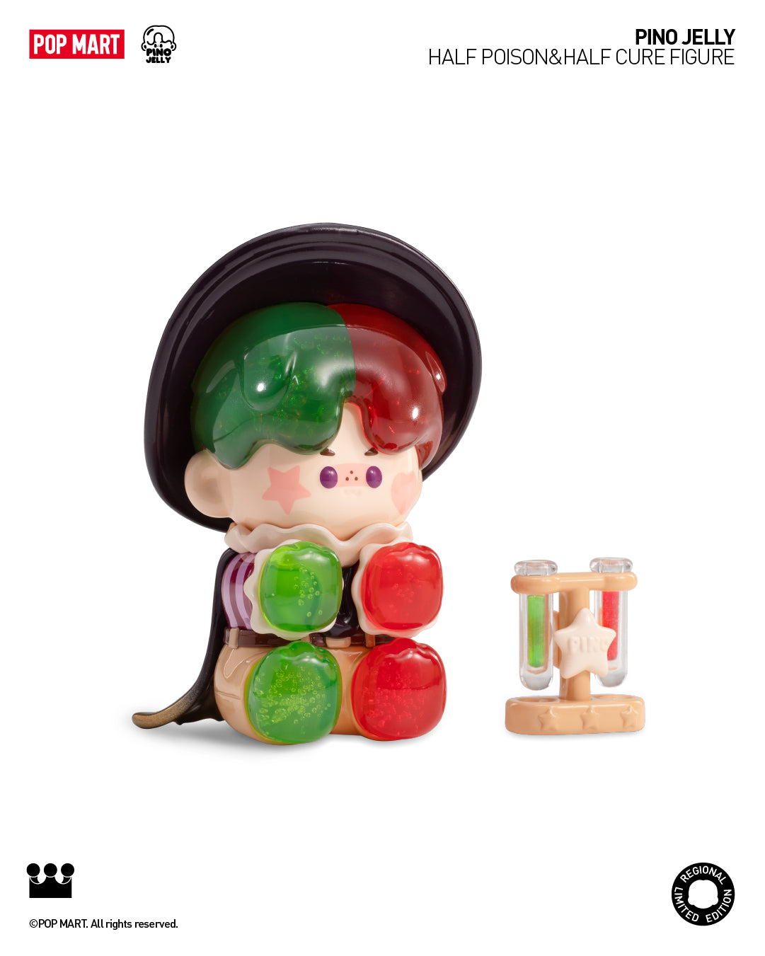  POP MART PINO JELLY Half Poison＆Half Cure Figure、mySite、greenlandpopulation