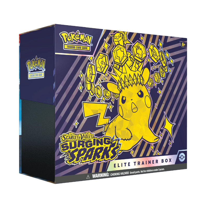 Pokemon TCG: Scarlet And Violet Surging Sparks Elite Trainer Box、mySite、waistdrama